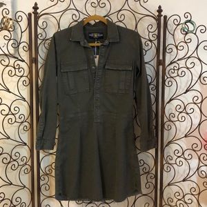 Lucky Brand Army Green Dress NWOT